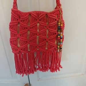 Vintage Lucky Brand pink purse